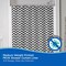Kenney Mfg Medium Weight Decorative PEVA Shower Liner, 70" W x 72" H, Chevron KN61284 - alternate 3